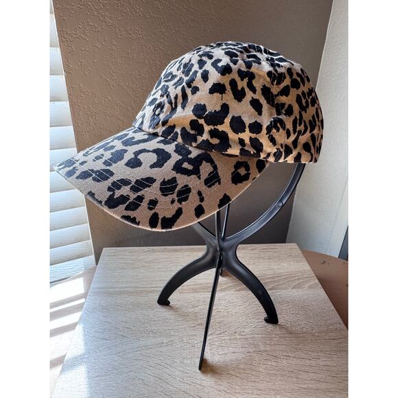 David & Young Leopard Print Baseball Cap - Picture 6 of 9